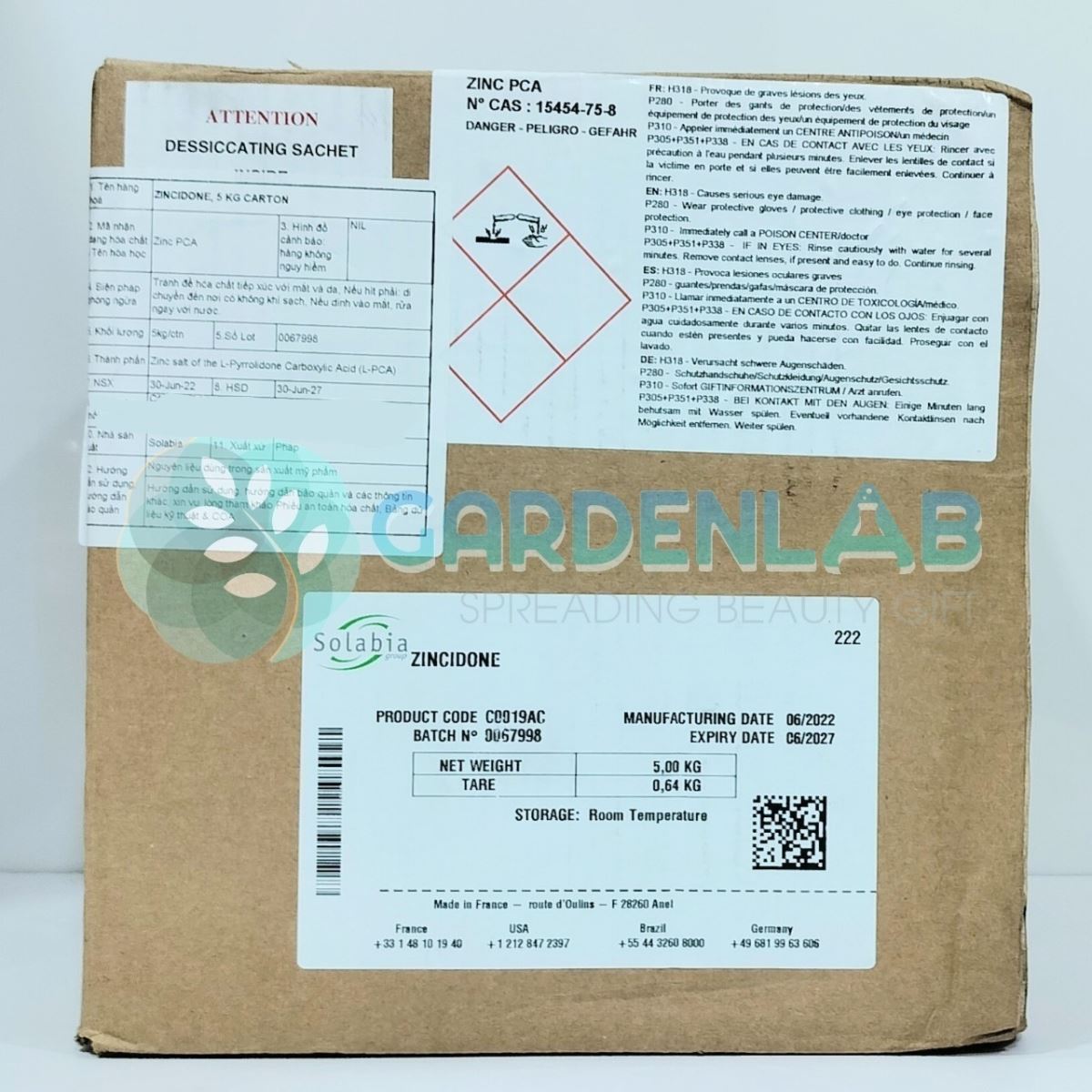 ZINCIDONE - Giảm mụn, kiềm dầu cho da
